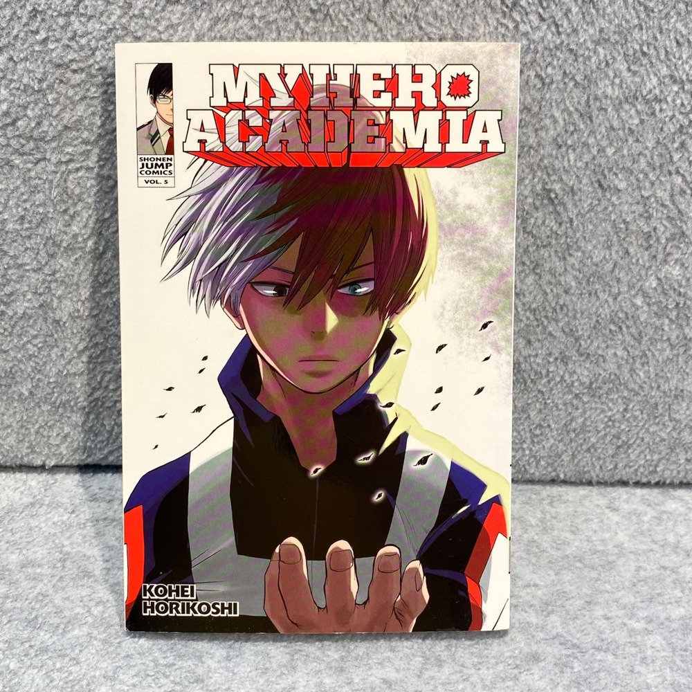 My Hero Academia Book Manga Vol 5 English by Kohei Horikoshi VIZ Media Japanese